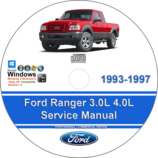 Ford Ranger 1993 1994 1995 1996 1997 Factory Service Repair Manual