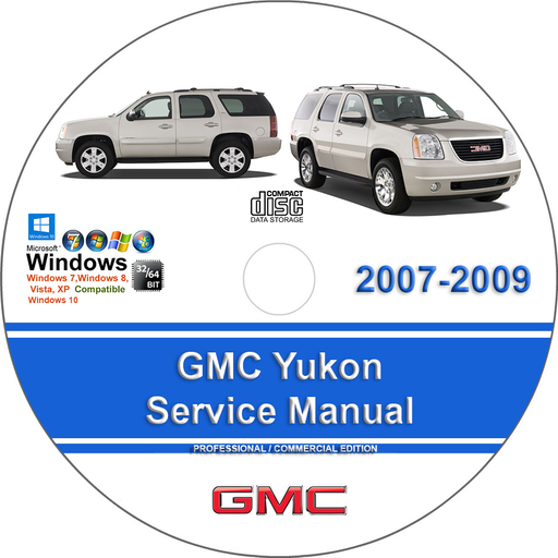 GMC Yukon 2007 2008 2009 Factory Service Repair Manual + Wiring