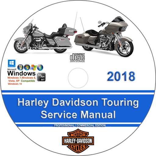 Harley Davidson Touring 2018 Factory Service Repair Manual + Wiring