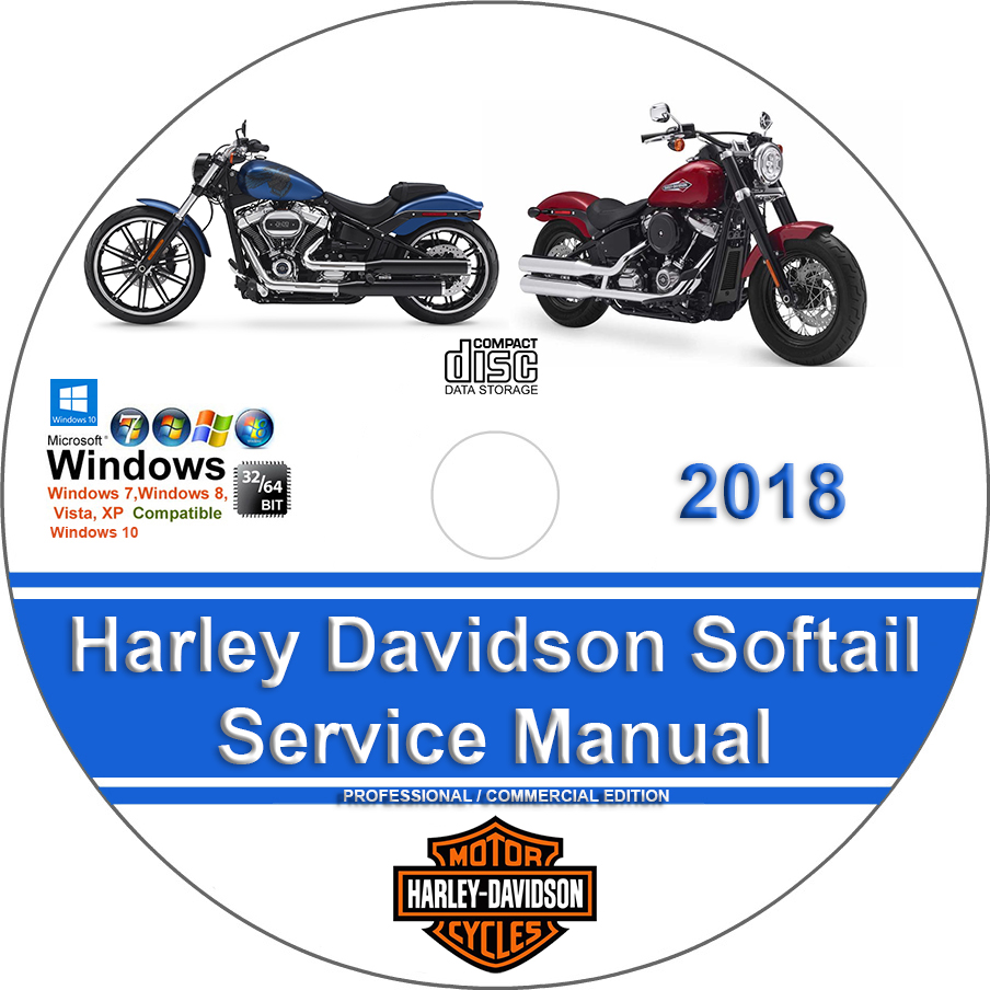 Harley Davidson Softail 2018 Factory Service Manual Manuals For You