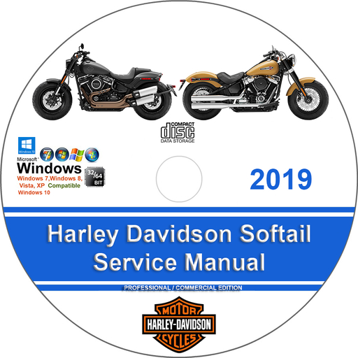 Harley Davidson Softail 2019 Factory Service Repair Manual + Wiring