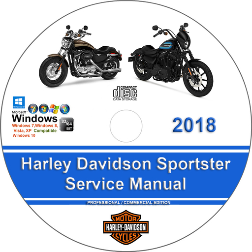 Harley Davidson Sportster 2018 Factory Service Repair Manual + Wiring