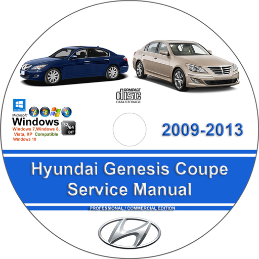 Hyundai Genesis Coupe 2009 2010 2011 2012 2013 Factory Service Repair Manual