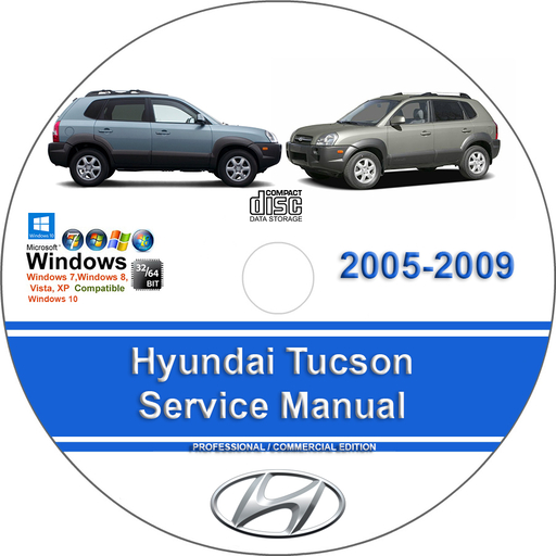 Hyundai Tucson 2005 2006 2007 2008 2009 Factory Service Repair Manual