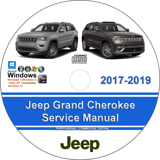 Jeep Grand Cherokee 2017 2018 2019 Factory Service Repair Manual + Wiring