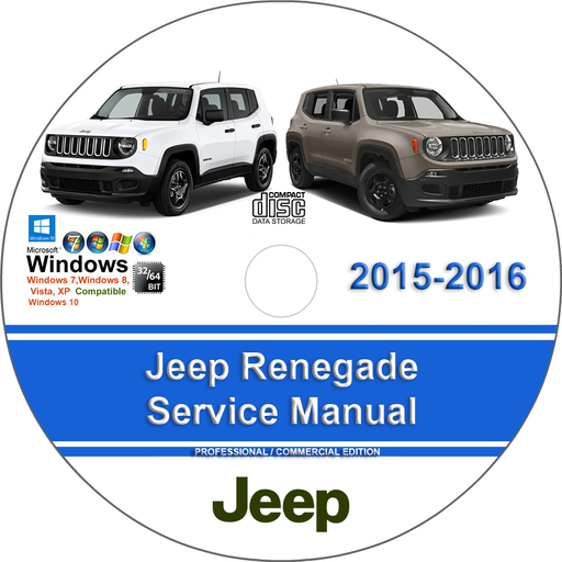 Jeep Renegade 2015 2016 Factory Service Repair Manual + Wiring