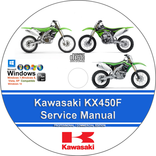 Kawasaki KX450F 2012 2013 2014 Factory Service Repair Manual