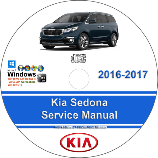 Kia Sedona 2016 2017 Factory Service Repair Manual