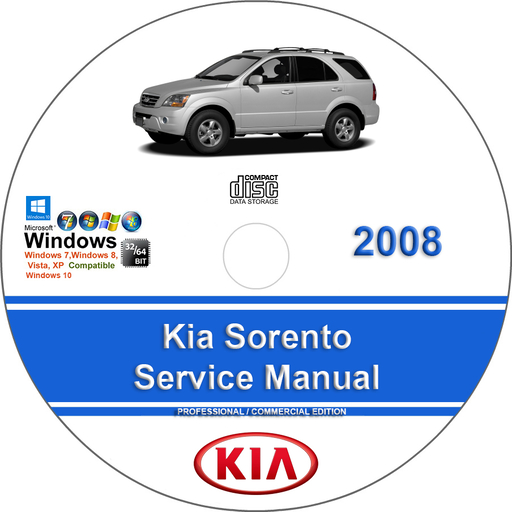 Kia Sorento 2008 Factory Service Repair Manual