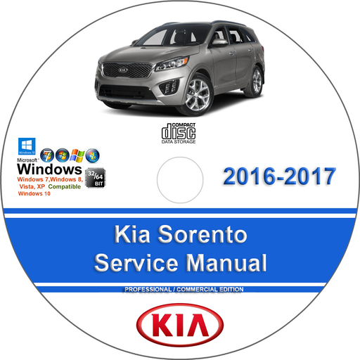 Kia Sorento 2016 2017 Factory Service Repair Manual