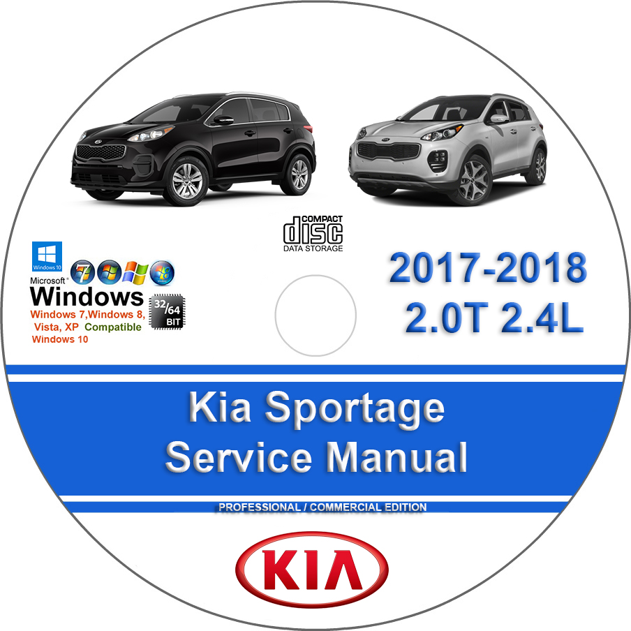 Kia Sportage 2017 2018 Factory Service Repair Manual - Manuals For You
