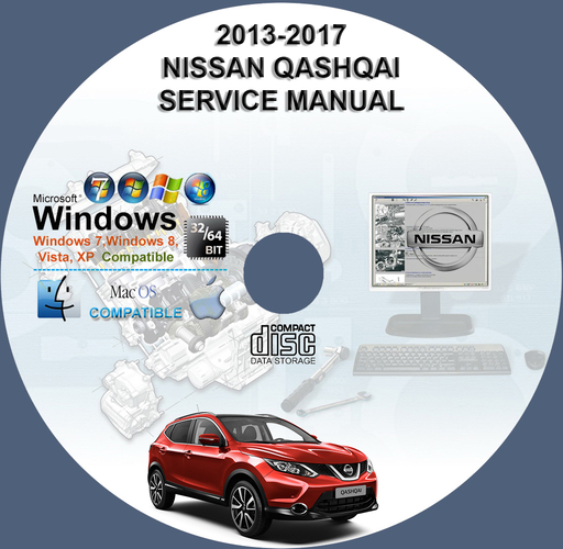 Nissan Qashqai 2013 2014 2015 2016 2017 J11 Factory Service Repair Manual