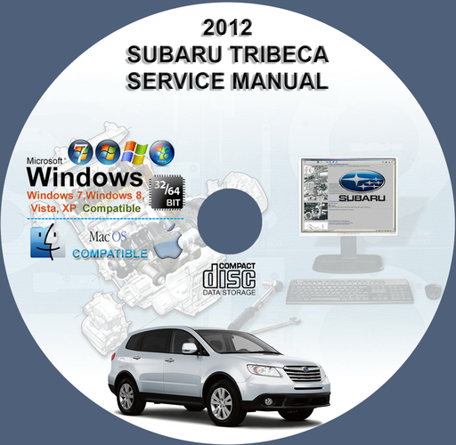Subaru Tribeca 2012 Factory Service Repair Manual + Wiring