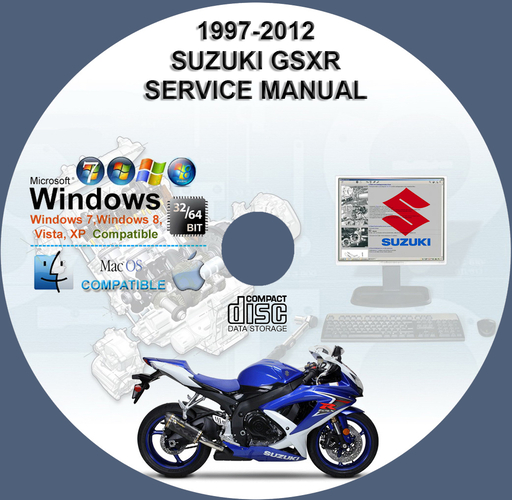 Suzuki GSXR 600 1997 - 2012 Factory Service Repair Manual