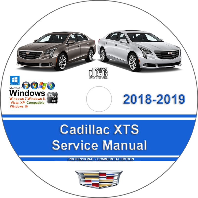 Cadillac XTS 2018 2019 Factory Service Manual Manuals For You