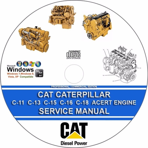 Cat C-11 C-13 C-15 C-16 C-18 Acert On-Highway Engine Factory Service Repair Manual C11 C13 C15 C16 C18