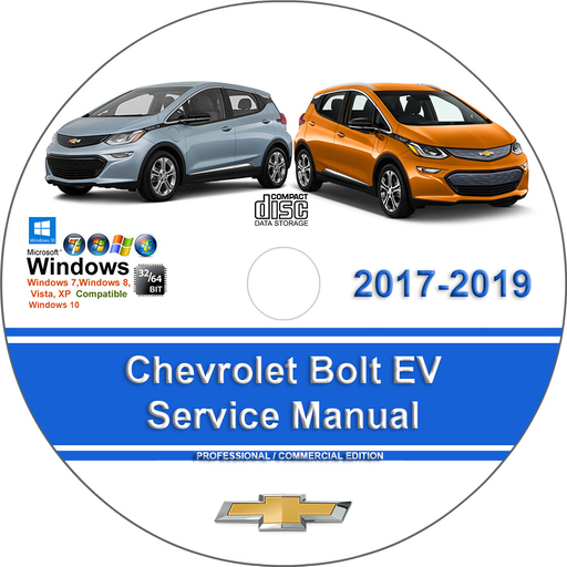 Chevrolet Bolt EV 2017 2018 2019 Factory Service Repair Manual + Wiring