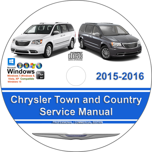 Chrysler Town and Country 2015 2016 Factory Service Repair Manual + Wiring