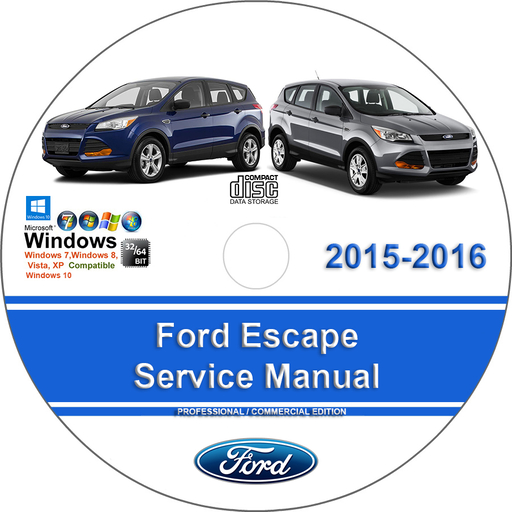 Ford Escape 2015 2016 Factory Service Repair Manual + Wiring