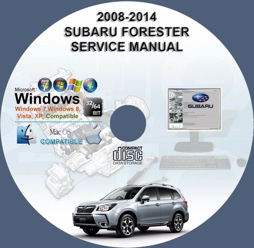 Subaru Forester 2008 2009 2010 2011 2012 2013 2014 Factory Service Repair Manual + Wiring