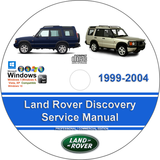 Land Rover Discovery 1999 2000 2001 2002 2003 2004 Factory Service Repair Manual