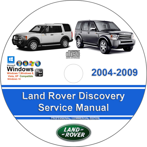 Land Rover Discovery 2004 2005 2006 2007 2008 2009 Factory Service Repair Manual
