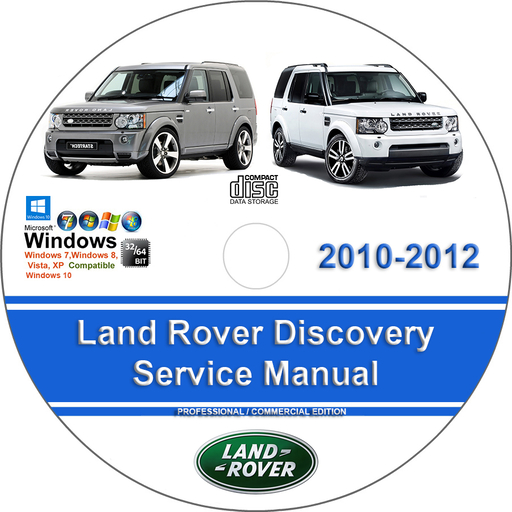 Land Rover Discovery 2010 2011 2012 Factory Service Repair Manual + Wiring