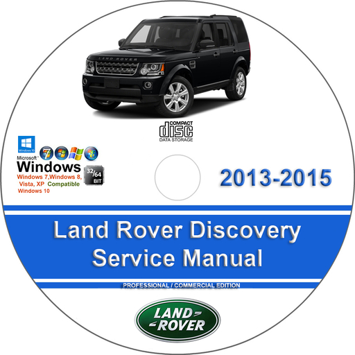 Land Rover Discovery 2013 2014 2015 Factory Service Repair Manual