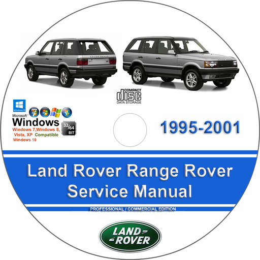 Land Rover Range Rover 1995 1996 1997 1998 1999 2000 2001 Factory Service Repair Manual