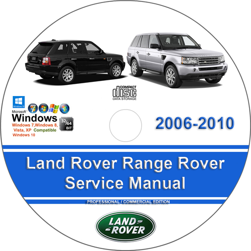 Land Rover Range Rover 2006 2007 2008 2009 2010 Factory Service Repair Manual