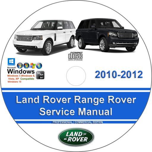 Land Rover Range Rover 2010 2011 2012 Factory Service Repair Manual + Wiring