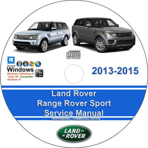 Land Rover Range Rover Sport 2013 2014 2015 Factory Service Repair Manual