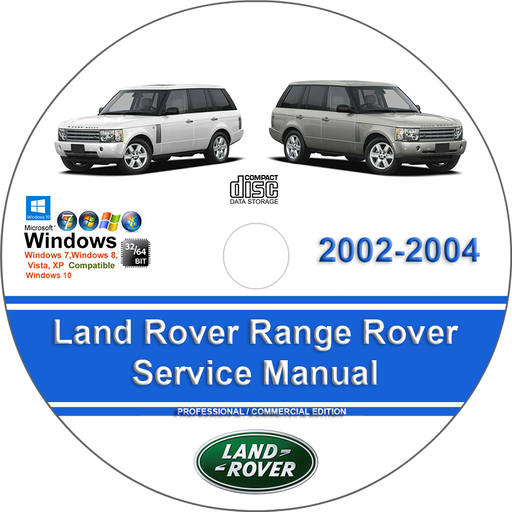 Land Rover Range Rover 2002 2003 2004 Factory Service Repair Manual