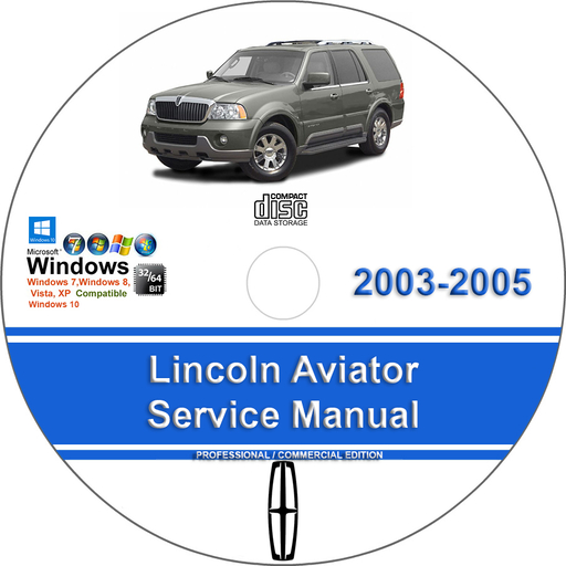 Lincoln Aviator 2003 2004 2005 Factory Service Repair Manual