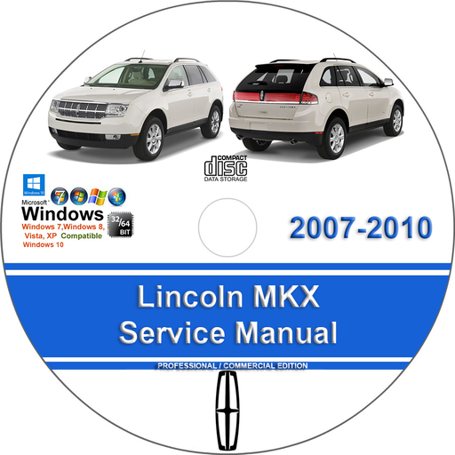 Lincoln MKX 2007 2008 2009 2010 Factory Service Repair Manual + Wiring