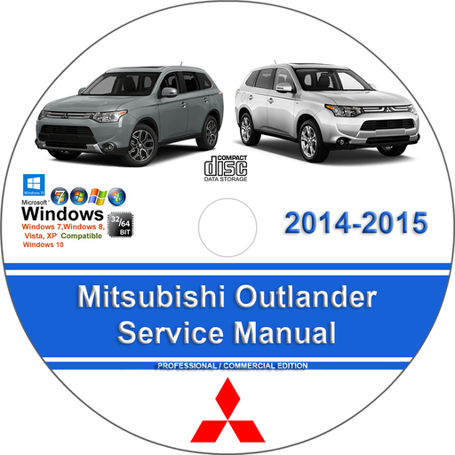 Mitsubishi Outlander 2014 2015 Factory Service Repair Manual