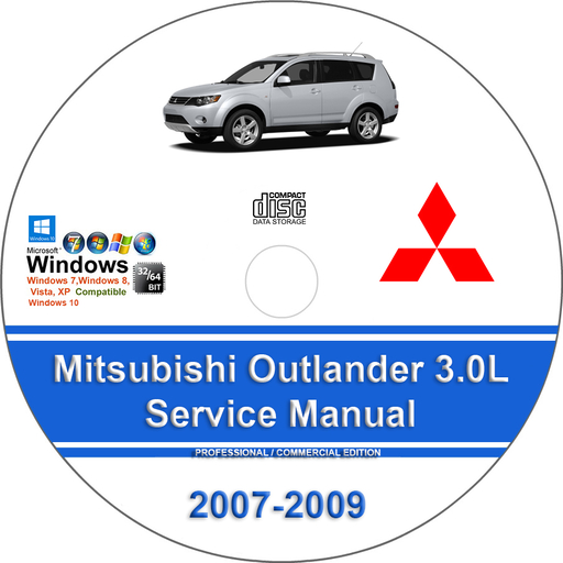 Mitsubishi Outlander 2007 2008 2009 Factory Service Repair Manual