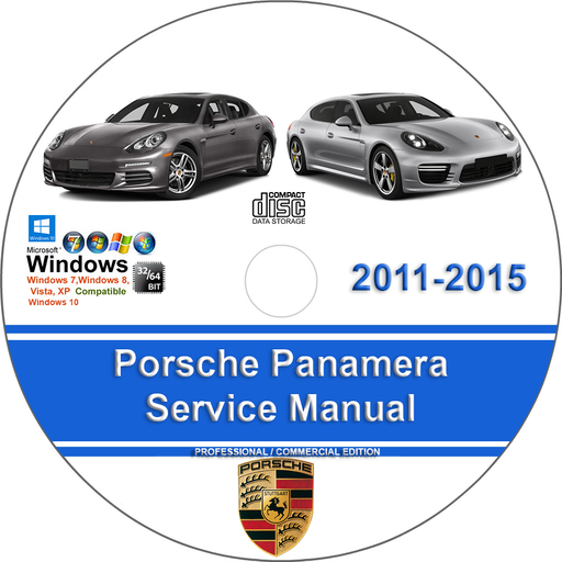 Porsche Panamera 2011 2012 2013 2014 2015 Service Repair Manual + Wiring
