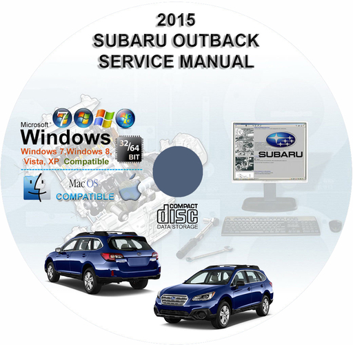 Subaru Outback 2015 Workshop Factory Service Repair Manual + Wiring