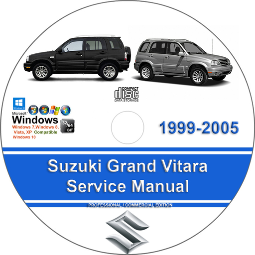 Suzuki Grand Vitara 1999 2000 2001 2002 2003 2004 2005 Factory Service Repair Manual