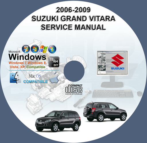 Suzuki Grand Vitara 2006 2007 2008 2009 Factory Service Repair Manual