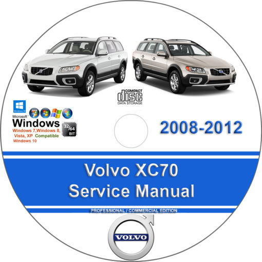 Volvo XC70 2008-2012 Factory Service Repair Manual - Manuals For You
