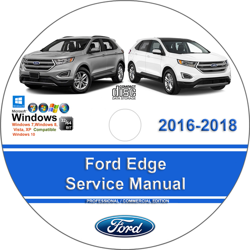 Ford Edge 2016 2017 2018 Factory Service Repair Manual + Wiring