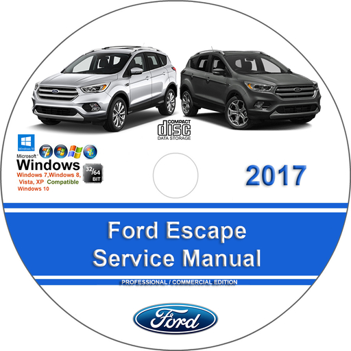 Ford Escape 2017 Factory Service Repair Manual + Wiring