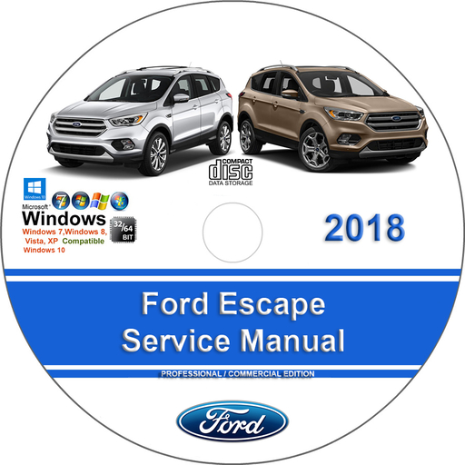 Ford Escape 2018 Factory Service Repair Manual + Wiring