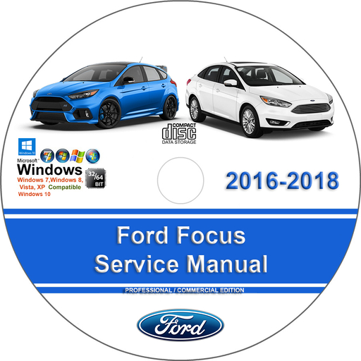 Ford Focus 2016 2017 2018 Factory Service Repair Manual + Wiring