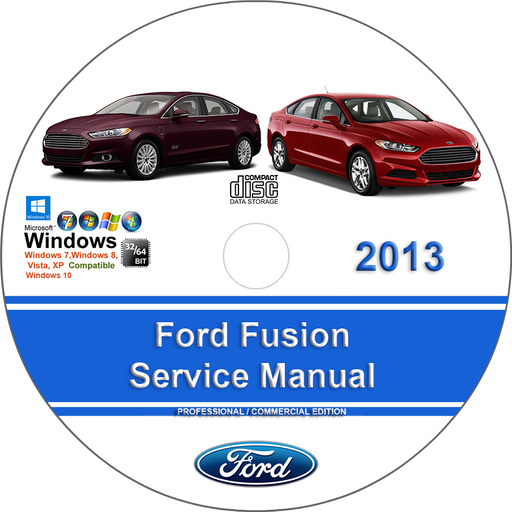 Ford Fusion 2013 Factory Service Repair Manual + Wiring