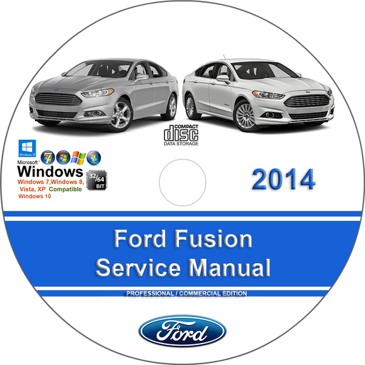 Ford Fusion 2014 Factory Service Repair Manual + Wiring