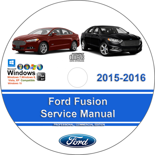 Ford Fusion 2015 2016 Factory Service Repair Manual + Wiring