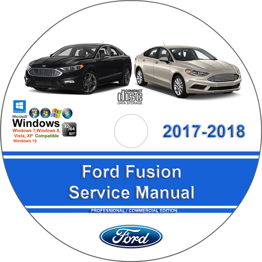 Ford Fusion 2017 2018 Factory Service Repair Manual + Wiring
